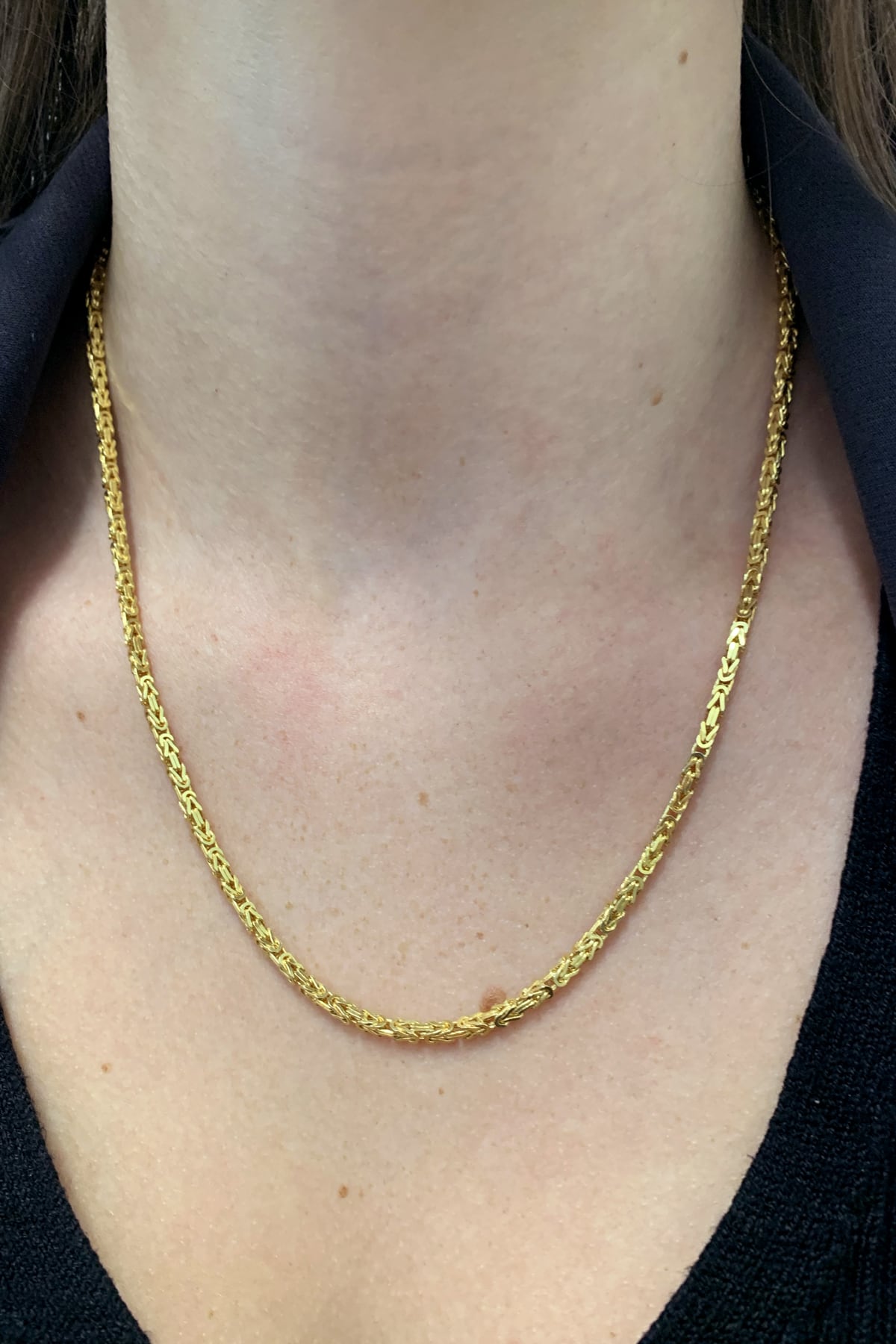 14ct Yellow Gold Fancy Italian Link Chain available from LeGassick Jewellery, Gold Coast, Australia. Showrooms at Pacific Fair and Runaway Bay Centre.