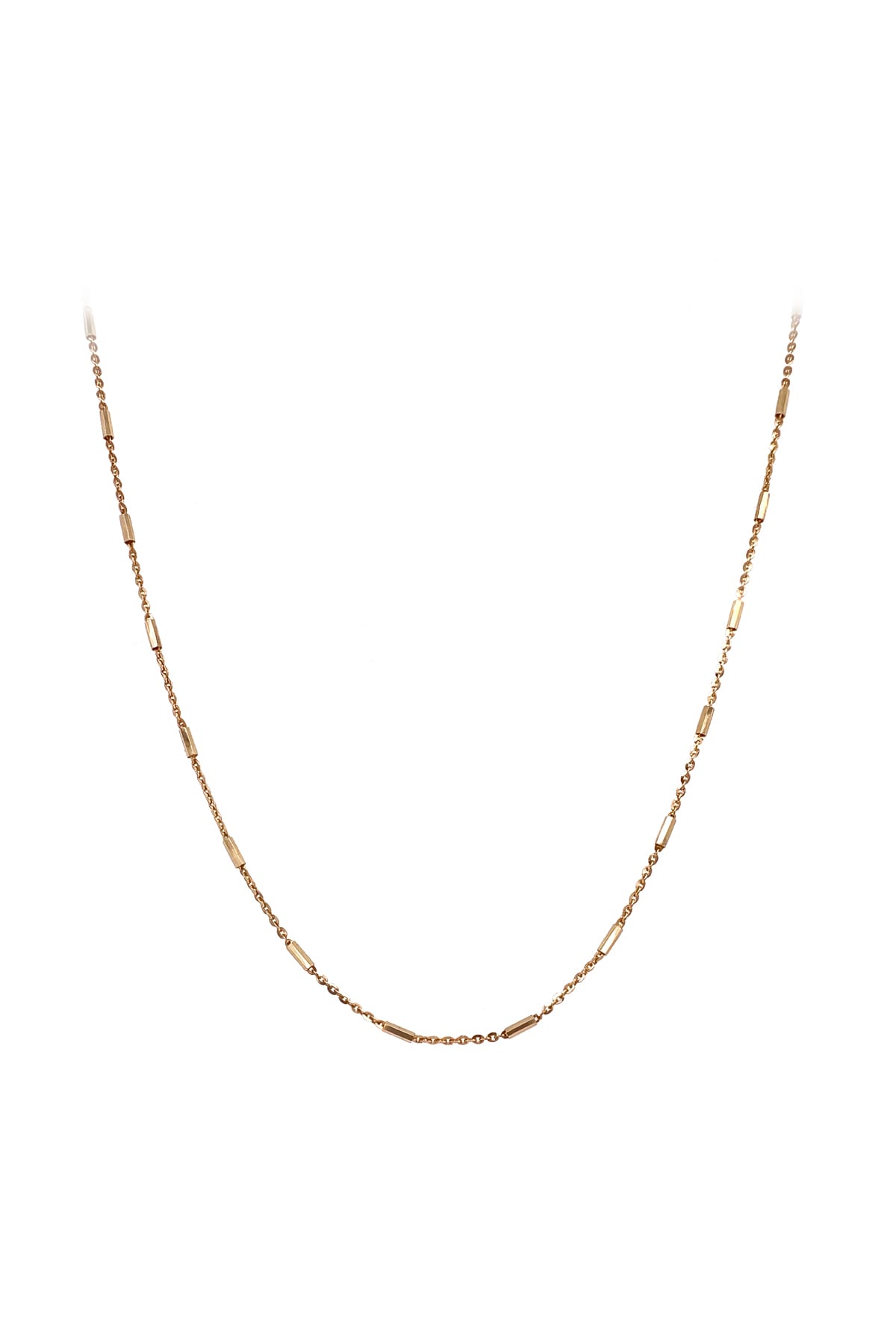 18 Carat Yellow Gold Trace Chain With Bars available at LeGassick Diamonds and Jewellery Gold Coast, Australia.