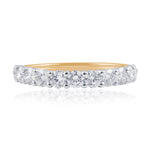 1 Carat Two Tone Diamond Set Ring from LeGassick Jewellery, Gold Coast, Australia.