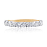 1 Carat Two Tone Diamond Set Ring from LeGassick Jewellery, Gold Coast, Australia.