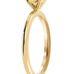 Yellow Gold 0.50ct Round Cut FSI1 Claw Set Diamond Ring from LeGassick Jewellery, Gold Coast, Australia.