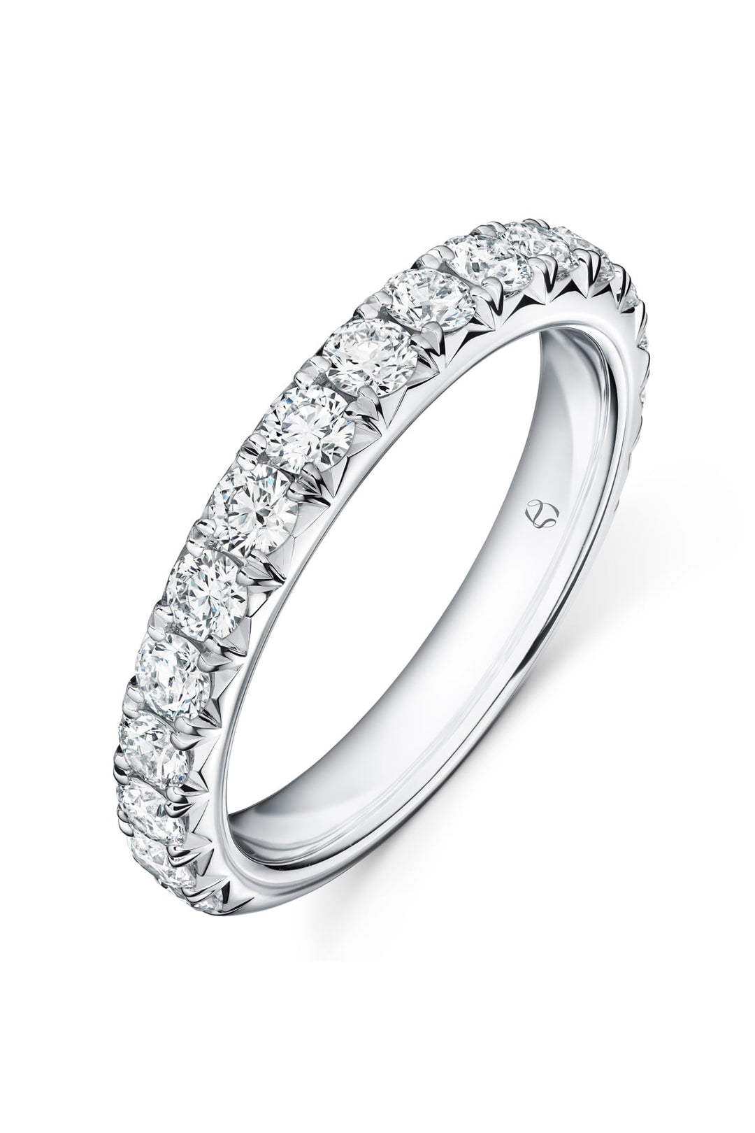 Hearts On Fire Vela French Cut Pavé Band main image 1