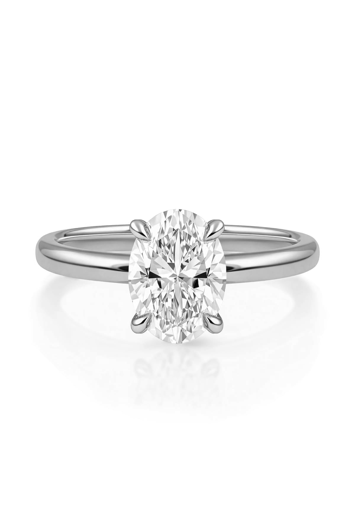 Elizabeth: 2ct Oval Solitaire Diamond Ring – LeGassick Fine Jewellery