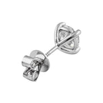 The Lauren Diamond Studs… 2 Carat Lab Created Diamond Stud Earrings In White Gold. Part of The Madison Collection and exclusive to LeGassick Jewellery.