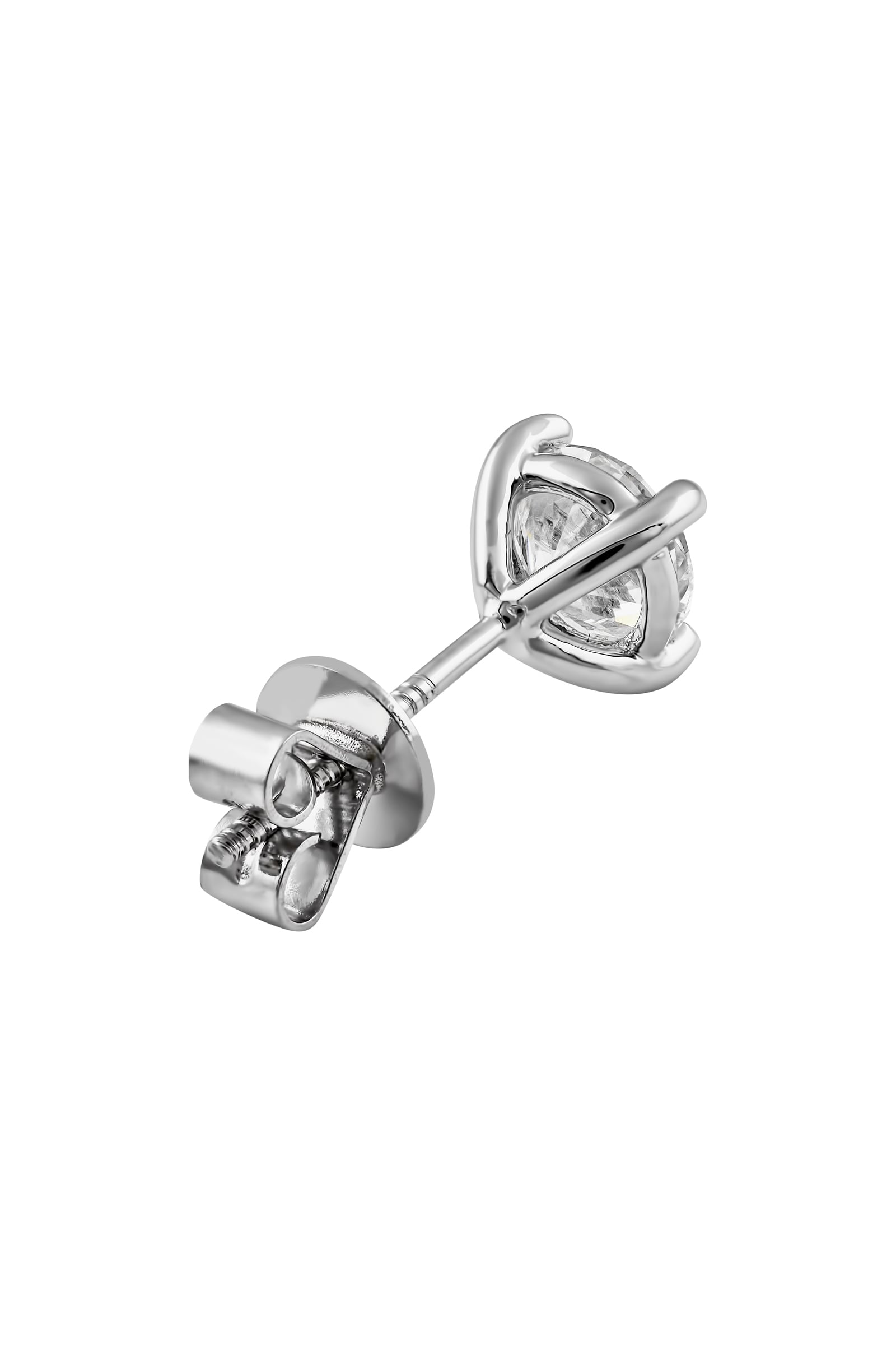 The Lauren Diamond Studs… 2 Carat Lab Created Diamond Stud Earrings In White Gold. Part of The Madison Collection and exclusive to LeGassick Jewellery.