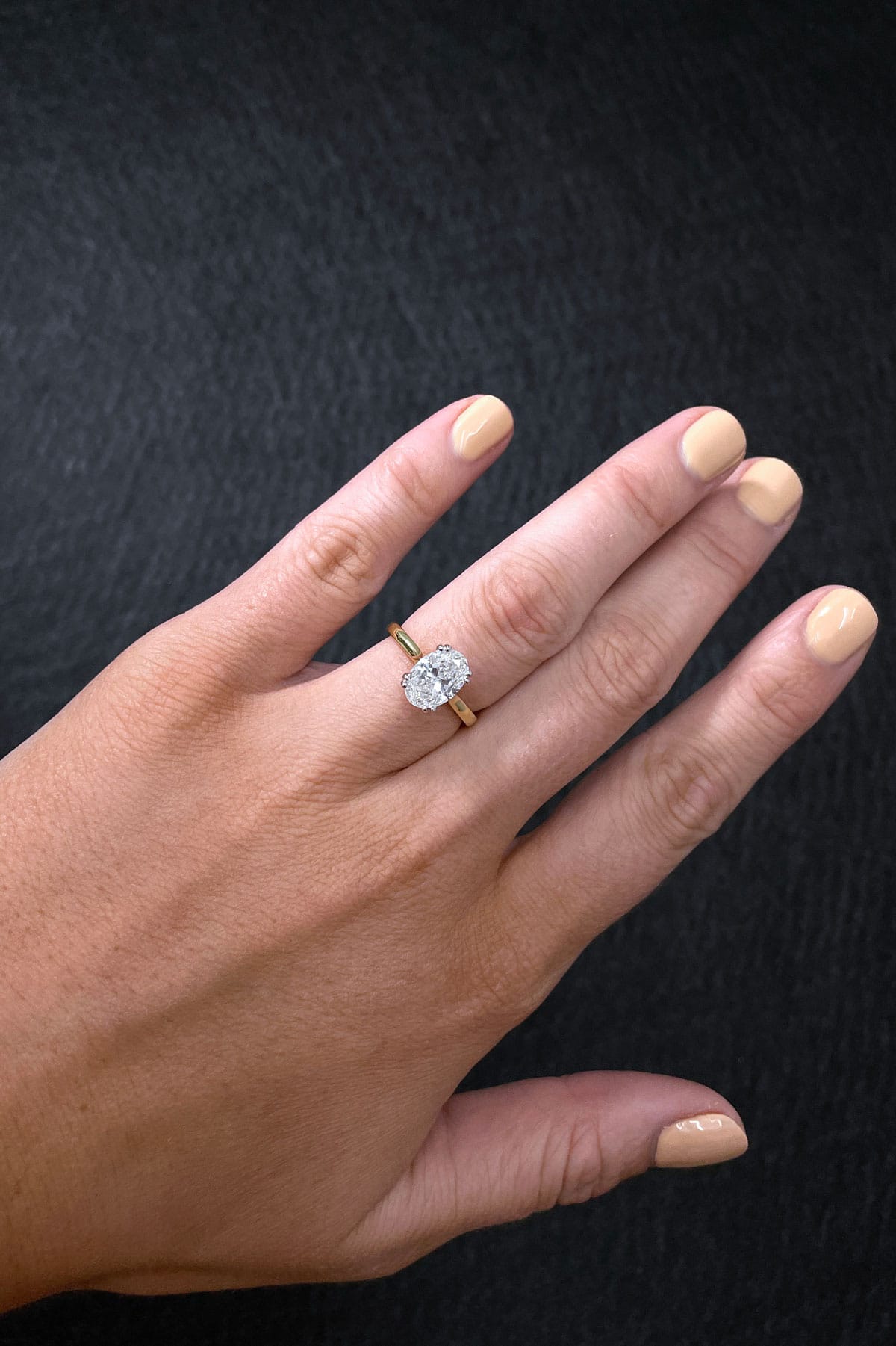 Diana Diamond Engagement Ring -14K White Gold, Solitaire, 1.5 Carat, – Best  Brilliance