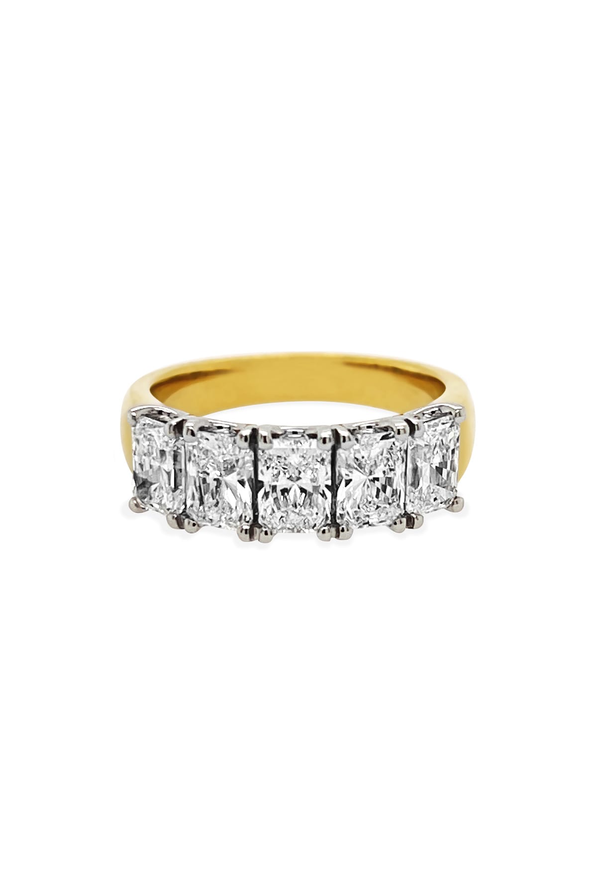 2.56ct Diamond Set Ring set in 18ct Yellow and White Gold. Available at LeGassick Diamonds & Jewellery Gold Coast, Australia.