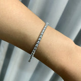 2 Carat Diamond Tennis Bracelet in 9ct White Gold available at LeGassick Diamonds and Jewellery Gold Coast, Australia.