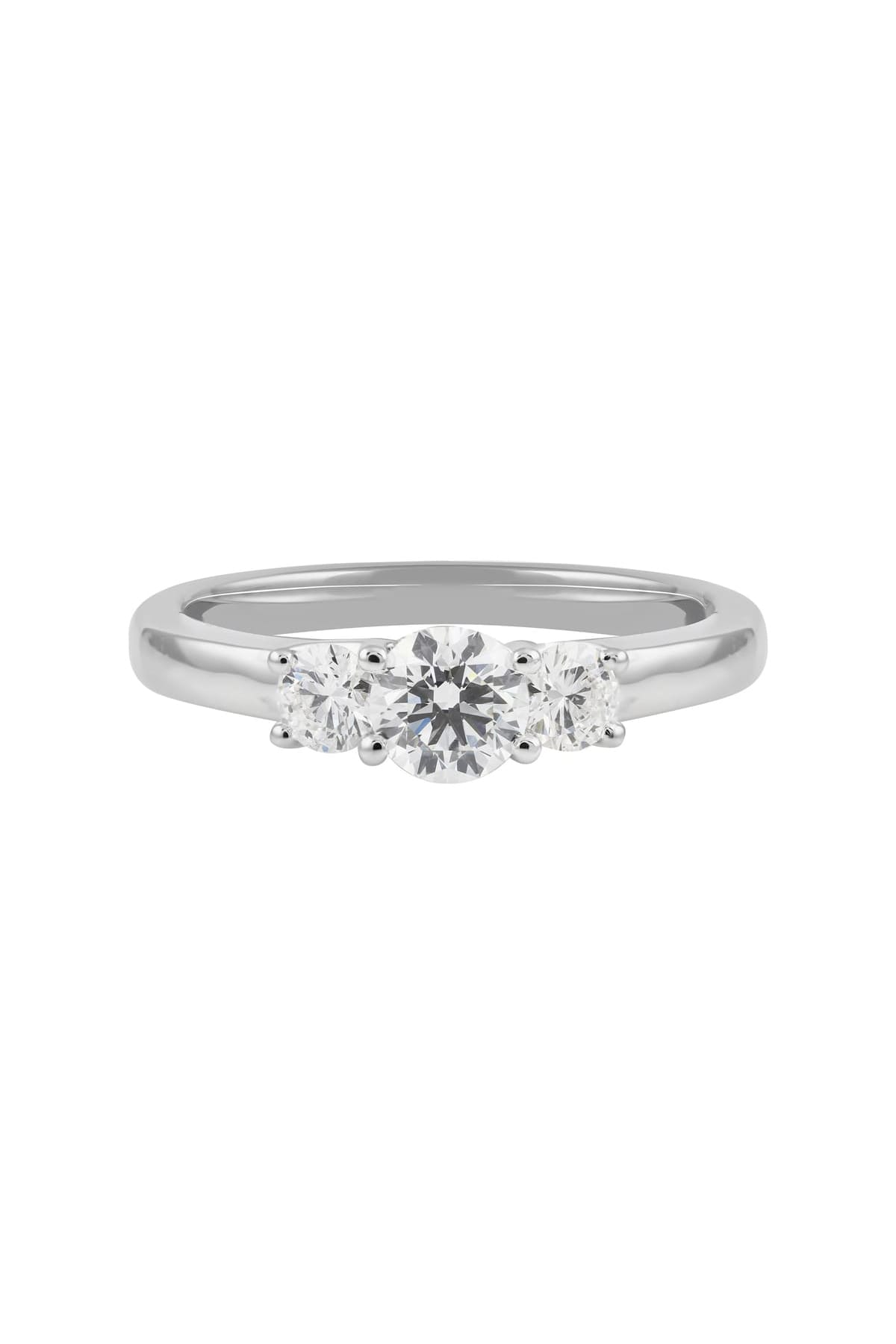 3 Stone Ring set in 18ct White Gold available at LeGassick Diamonds and Jewellery Gold Coast, Australia.