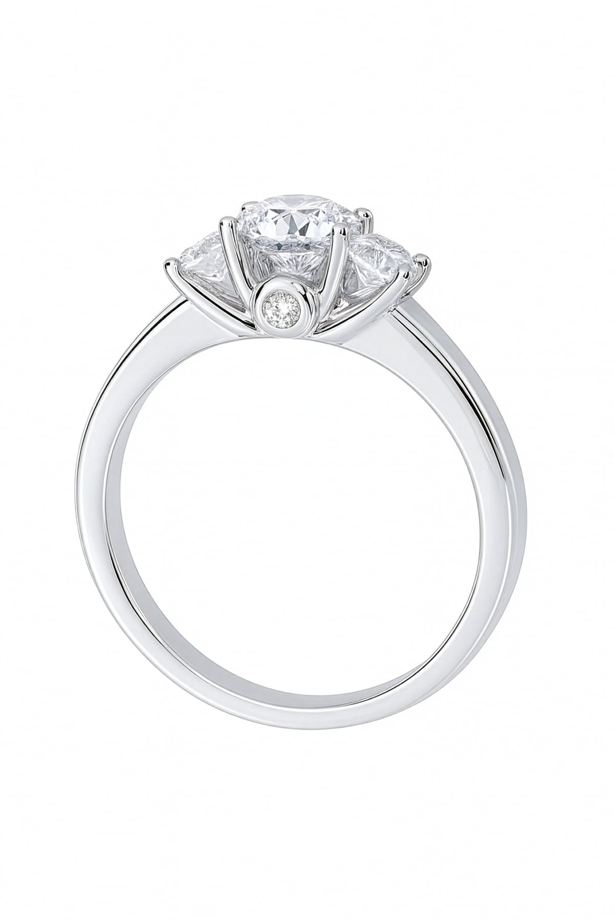 3 Stone Ring set in 18ct White Gold available at LeGassick Diamonds and Jewellery Gold Coast, Australia.