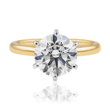 The Marilyn Ring… 3 Carat Lab Created Diamond Solitaire Ring. Part of The Madison Collection and exclusive to LeGassick Jewellery.