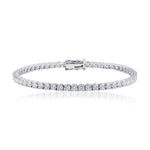 The Naomi Tennis Bracelet… 5.45 Carat Lab Created Diamond Tennis Bracelet In White Gold. Part of The Madison Collection and exclusive to LeGassick Jewellery.