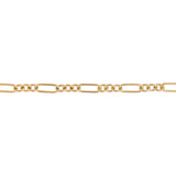 3+1 Handmade Cable 6.0mm with T-Bar Chain 50cm In 9 Carat Yellow Gold available from LeGassick Fine Jewellery, Gold Coast, Australia. Showrooms at Pacific Fair and Runaway Bay Centre.