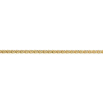 Diamond Cut Foxtail Chain In 9 Carat Yellow Gold available from LeGassick Fine Jewellery, Gold Coast, Australia. Showrooms at Pacific Fair and Runaway Bay Centre.