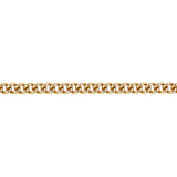 Euro Bolt Curb Link Necklace In 9ct Yellow Gold available from LeGassick Fine Jewellery, Gold Coast, Australia. Showrooms at Pacific Fair and Runaway Bay Centre.
