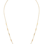 Yellow Gold Fancy Bar and Bead Necklet from LeGassick Jewellery, Gold Coast, Australia.