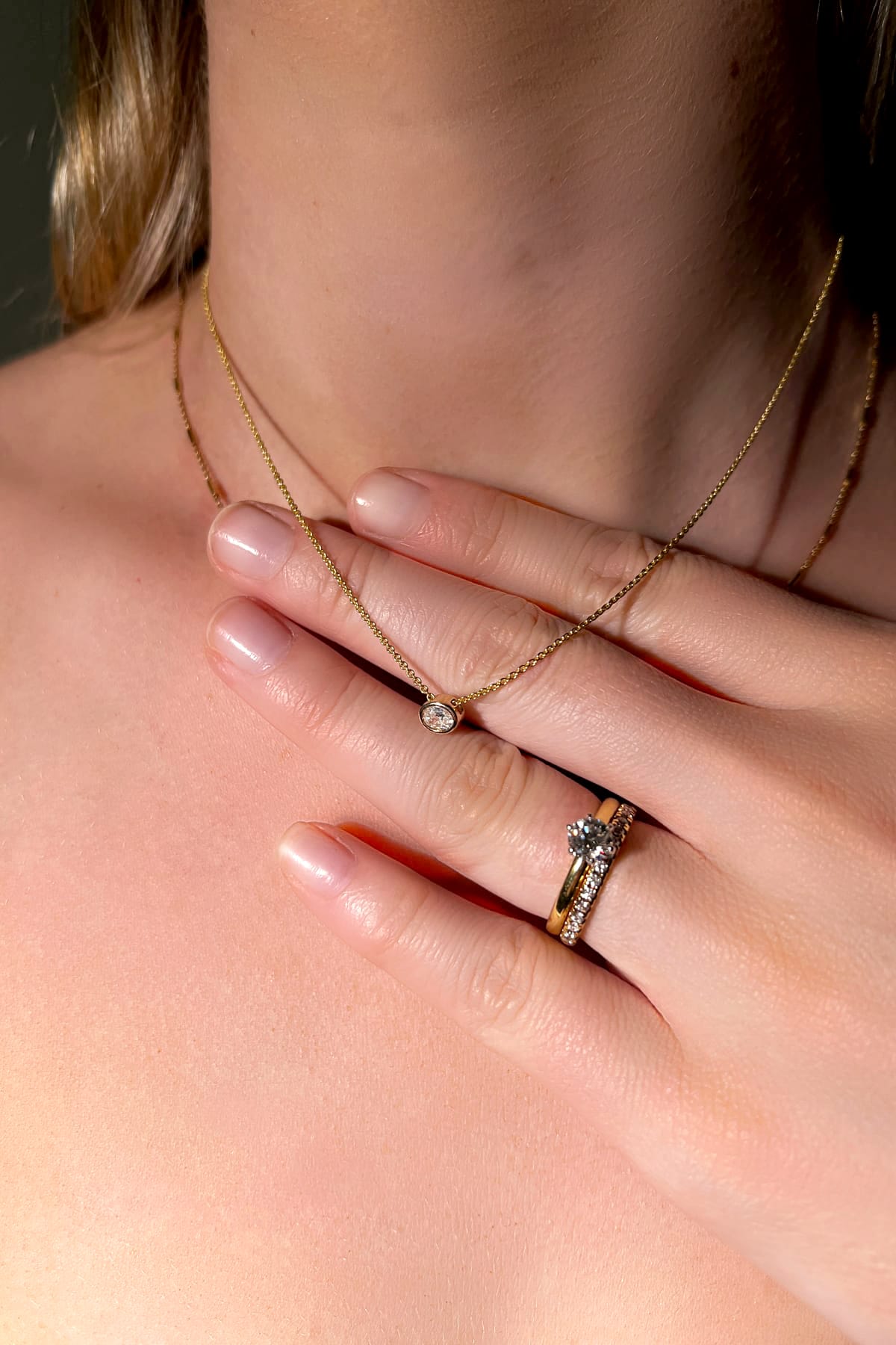 Pavé Heart Diamond Slider Pendant, 14K White Gold | Diamond Stores Long  Island – Fortunoff Fine Jewelry