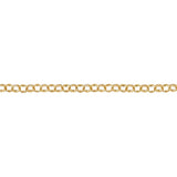 Round Belcher Bracelet 19cm In 9 Carat Yellow Gold available from LeGassick Fine Jewellery, Gold Coast, Australia. Showrooms at Pacific Fair and Runaway Bay Centre.