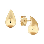 Small Teardrop Stud Earrings In 9 Carat Yellow Gold available from LeGassick Fine Jewellery, Gold Coast, Australia. Showrooms at Pacific Fair and Runaway Bay Centre.