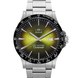 Adina Automatic Oceaneer Sports Watch with Sunray Green Dial available from LeGassick Fine Jewellery.