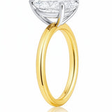 Angelina... 2 Carat Pear Cut Solitaire Lab Created Diamond Ring