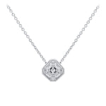 Asscher, Tapered Baguette & Cadillac Cut Fancy Diamond Pendant from LeGassick.