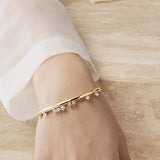 Barre Floating Diamond Bangle from Hearts On Fire