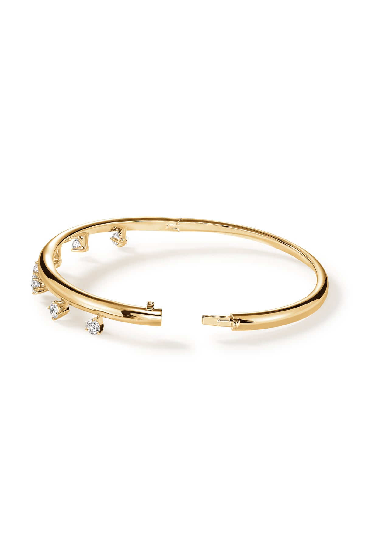 Barre Floating Diamond Bangle from Hearts On Fire from LeGassick Jewellery Gold Coast, Australia.