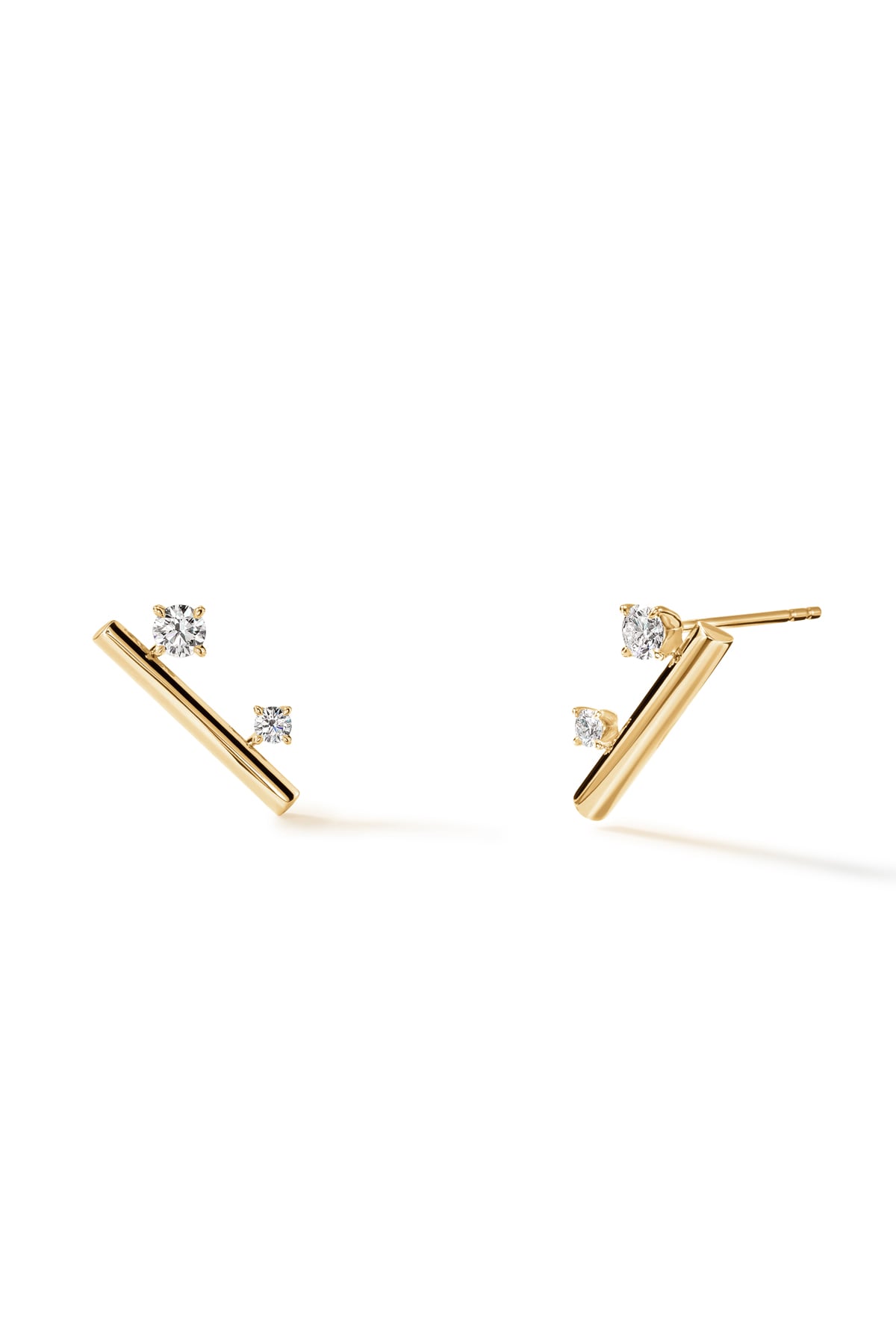 Barre Floating Diamond Climber Earrings from Hearts On Fire from LeGassick Jewellery Gold Coast, Australia.