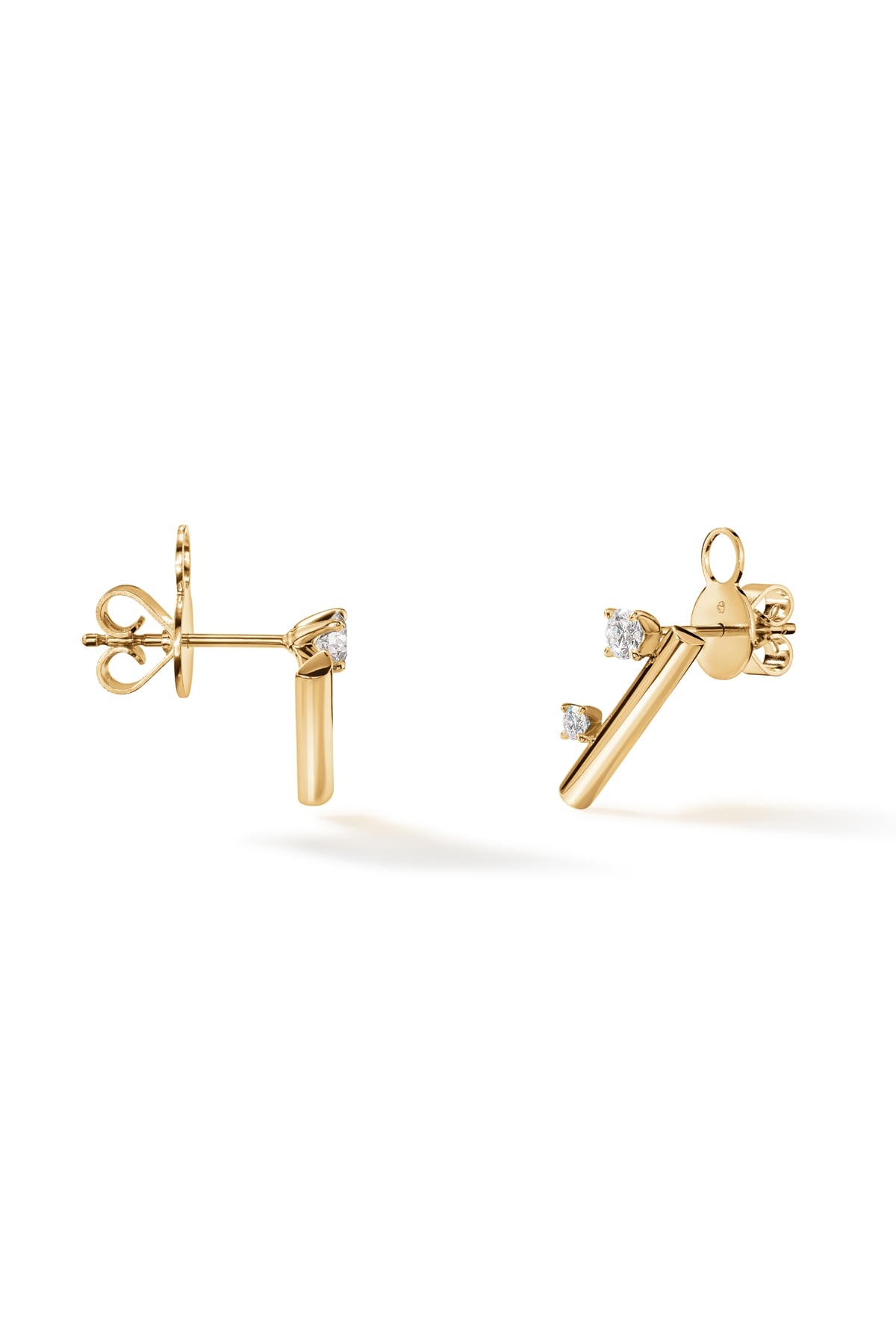 Barre Floating Diamond Climber Earrings from Hearts On Fire from LeGassick Jewellery Gold Coast, Australia.