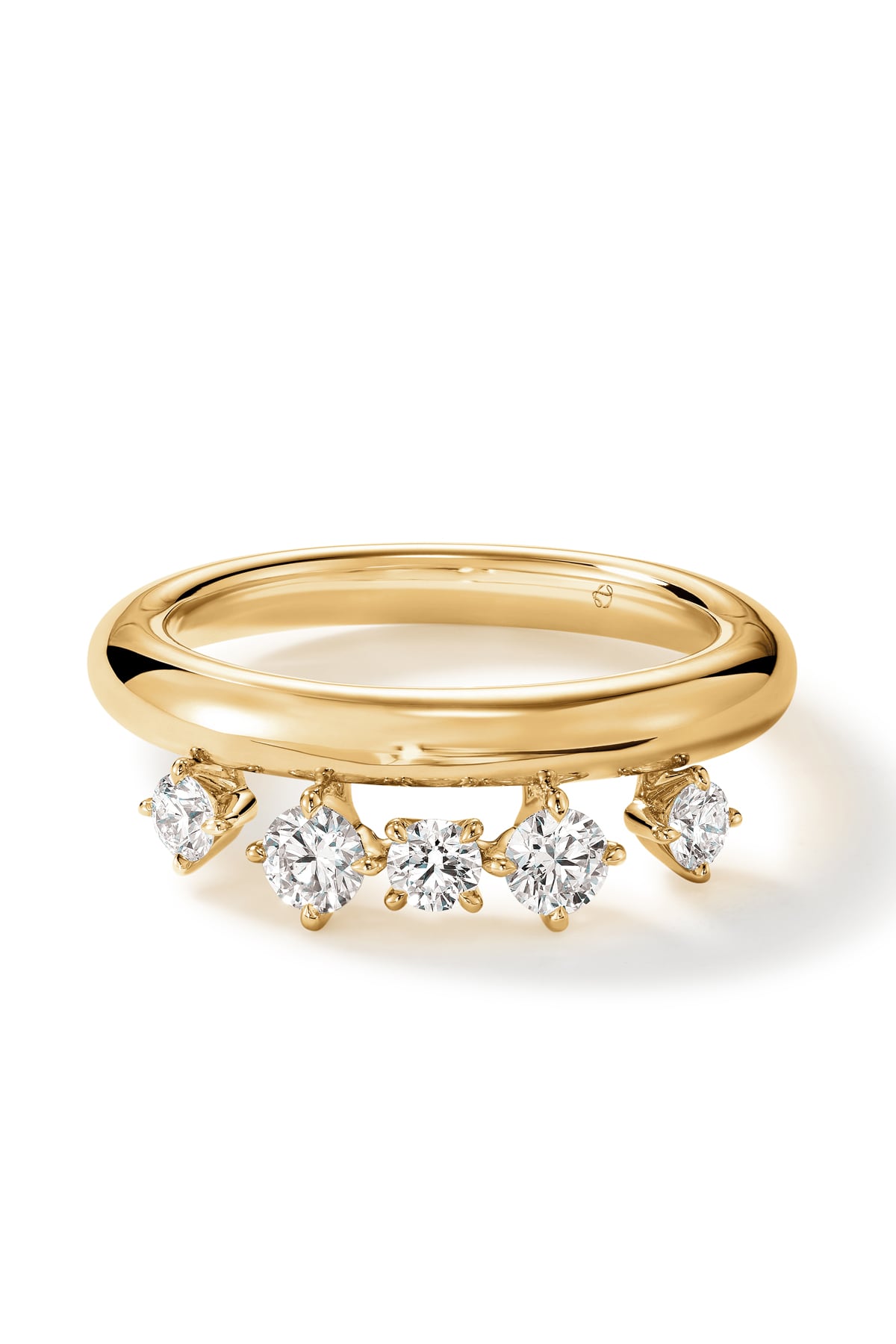 Barre Floating Diamond Ring from Hearts On Fire from LeGassick Jewellery Gold Coast, Australia.