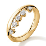 Barre Floating Diamond Ring from Hearts On Fire from LeGassick Jewellery Gold Coast, Australia.