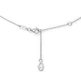Barre Floating Single Diamond Pave Pendant Necklace from Hearts On Fire from LeGassick Jewellery Gold Coast, Australia.