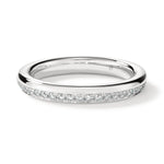 Barre Pave Band in White Gold from Hearts On Fire from LeGassick Jewellery Gold Coast, Australia.