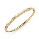 Barre Pave Bangle from Hearts On Fire from LeGassick Jewellery Gold Coast, Australia.