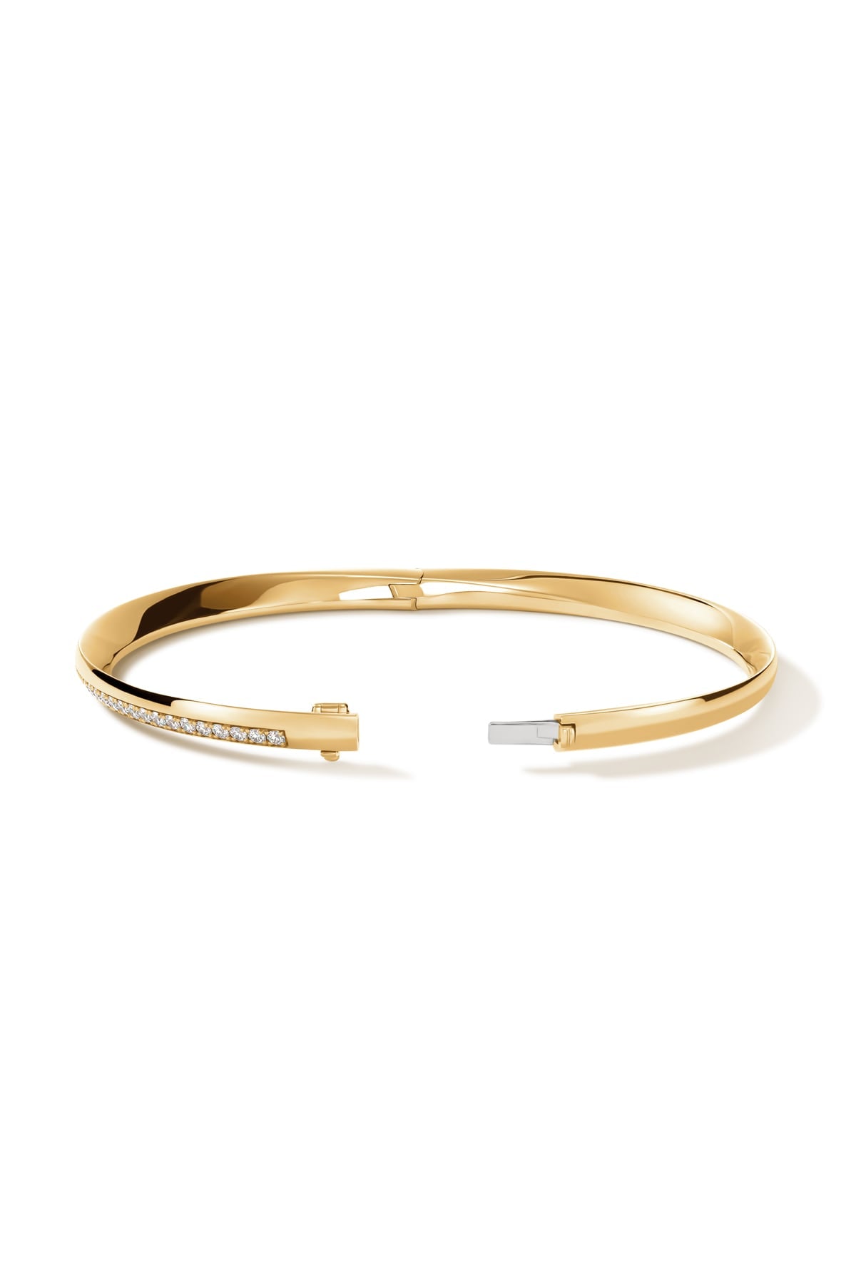 Barre Pave Bangle from Hearts On Fire from LeGassick Jewellery Gold Coast, Australia.