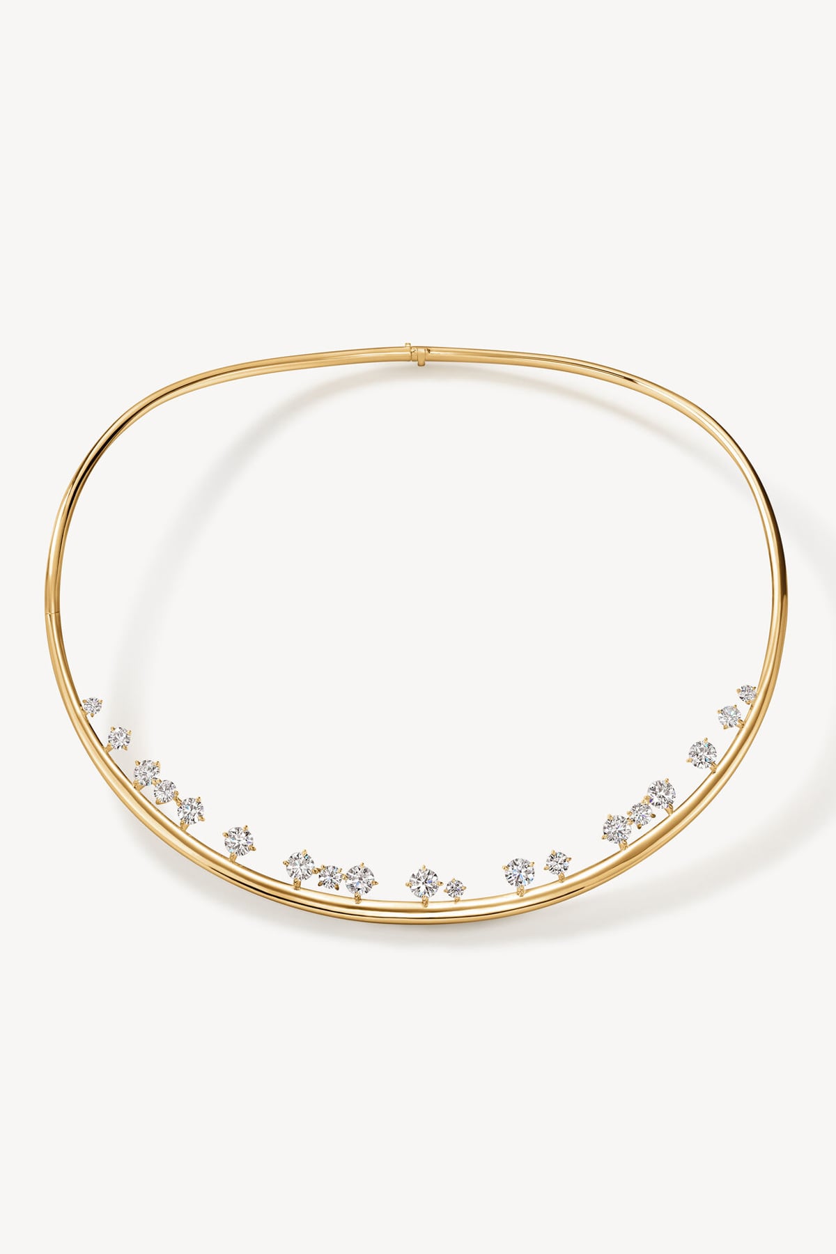 Barre Floating Diamond Choker from Hearts On Fire available exclusively to LeGassick Jewellery Gold Coast, Australia.