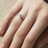 Camilla Engagement Ring with Diamond Band from Hearts On Fire