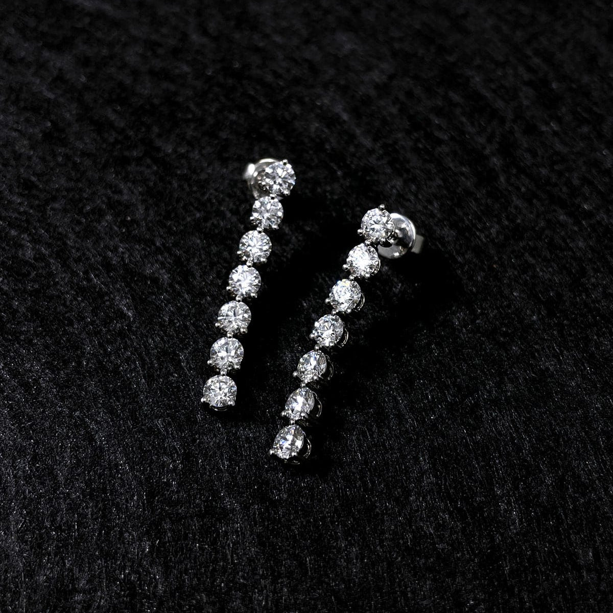 Cascade Stiletto Earrings available at LeGassick Diamonds and Jewellery Gold Coast, Australia.