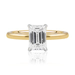 Cate... 1.50 Carat Emerald Cut Solitaire Lab Created Diamond Ring from The Madison Collection and exclusive to LeGassick Jewellery Gold Coast, Australia.