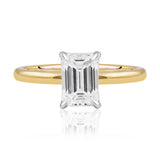 Cate... 1.50 Carat Emerald Cut Solitaire Lab Created Diamond Ring from The Madison Collection and exclusive to LeGassick Jewellery Gold Coast, Australia.