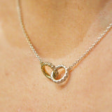 Classic Diamond Interlocking Pendant From Hearts On Fire available at LeGassick Diamonds and Jewellery Gold Coast, Australia.