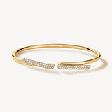 Inside Out Diamond Flexi Bangle from Hearts On Fire exclusively available from LeGassick Fine Jewellery, Gold Coast, Australia.