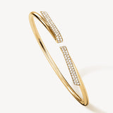 Inside Out Diamond Flexi Bangle from Hearts On Fire exclusively available from LeGassick Fine Jewellery, Gold Coast, Australia.