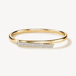Inside Out Diamond Flip Bangle from Hearts On Fire exclusively available from LeGassick Fine Jewellery, Gold Coast, Australia.