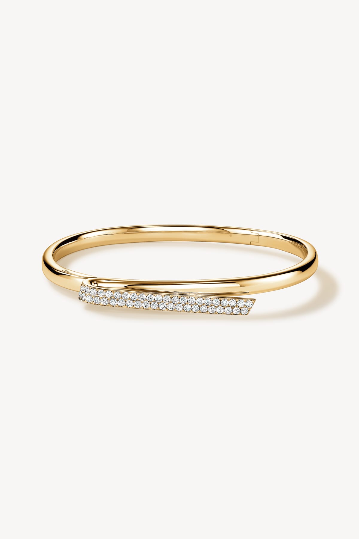 Inside Out Diamond Flip Bangle from Hearts On Fire exclusively available from LeGassick Fine Jewellery, Gold Coast, Australia.