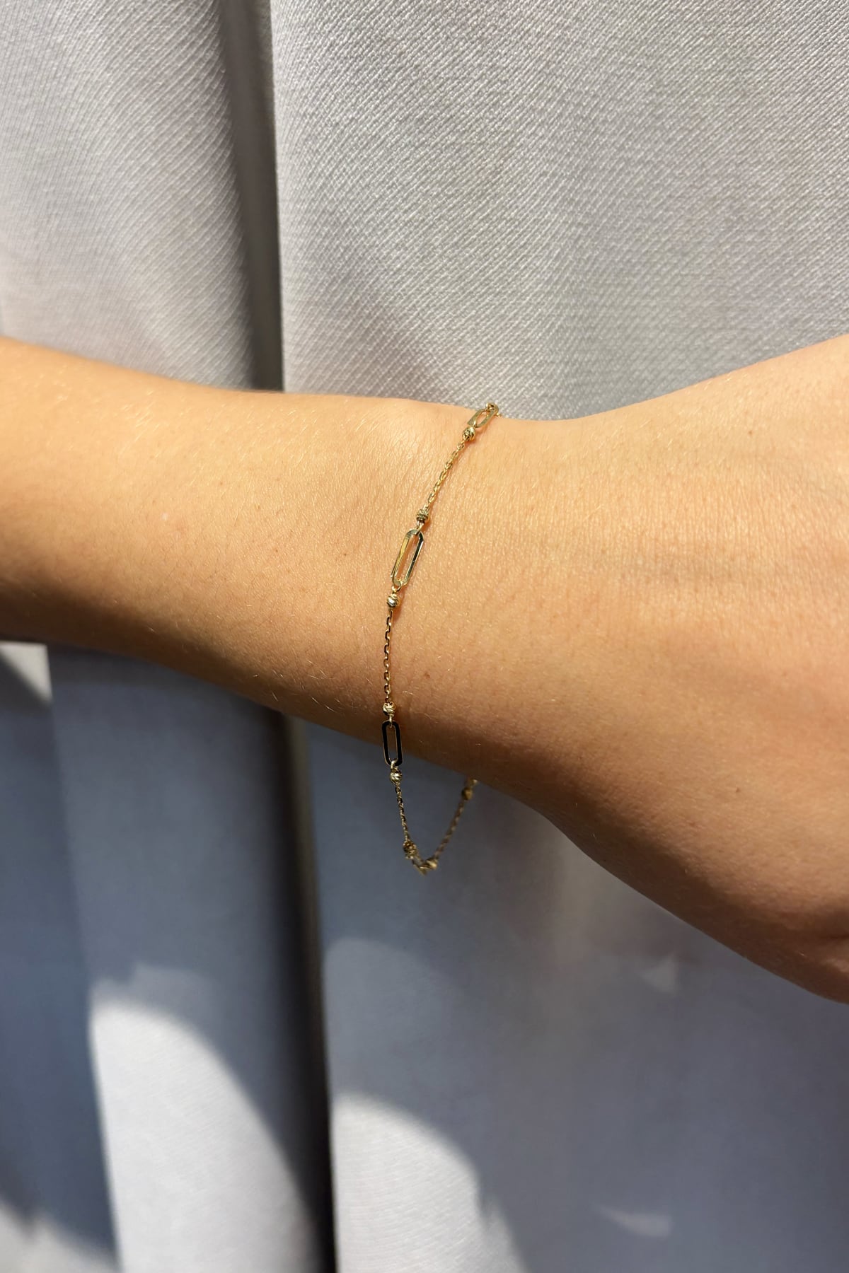 Fancy Cable with Paperclip Link Bracelet In 9 Carat Yellow Gold available from LeGassick Fine Jewellery, Gold Coast, Australia. Showrooms at Pacific Fair and Runaway Bay Centre.