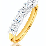 Felicity… 18ct Two-Tone 1.50 Carat Lab-Grown Diamond Set Ring