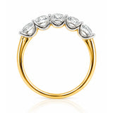 Felicity… 18ct Two-Tone 1.50 Carat Lab-Grown Diamond Set Ring