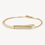 Inside Out Diamond Flip Bracelet in Yellow Gold from Hearts On Fire exclusively available from LeGassick Fine Jewellery, Gold Coast, Australia.